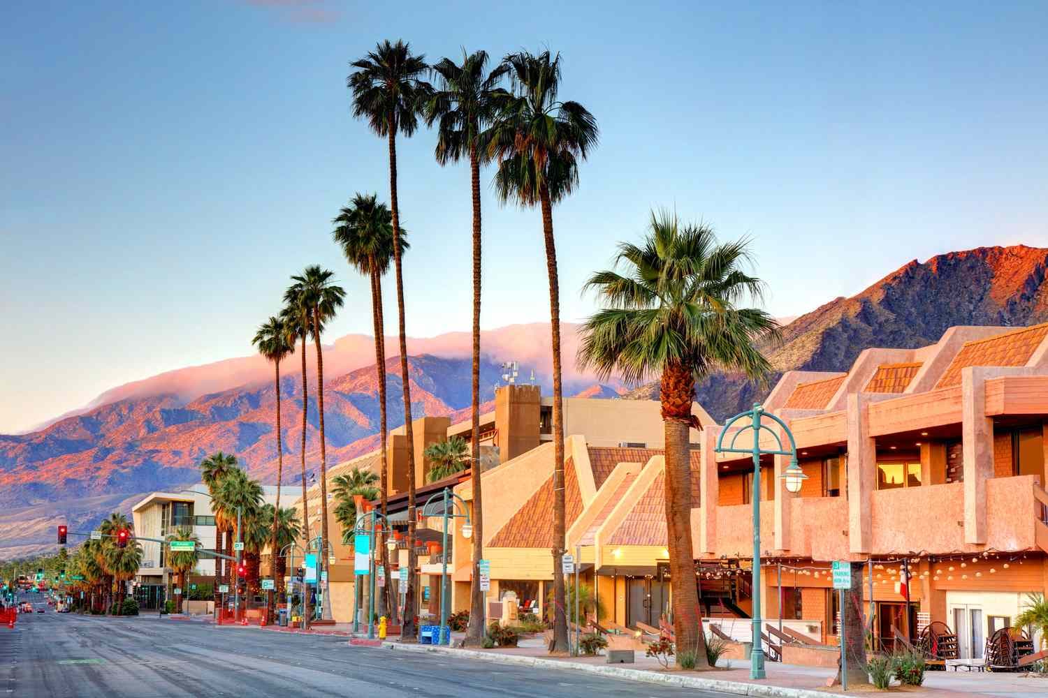 Mid-century modern house in Palm Springs